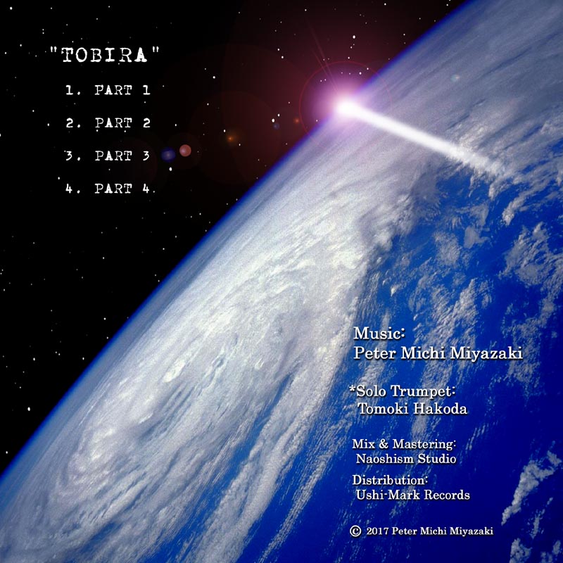 TOBIRA - Back Cover Art Designed by Peter Michi Miyazai